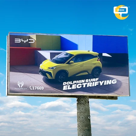“Imagine Where You’ll Go!” BYD Reclaims the Streets of Cairo on OOH