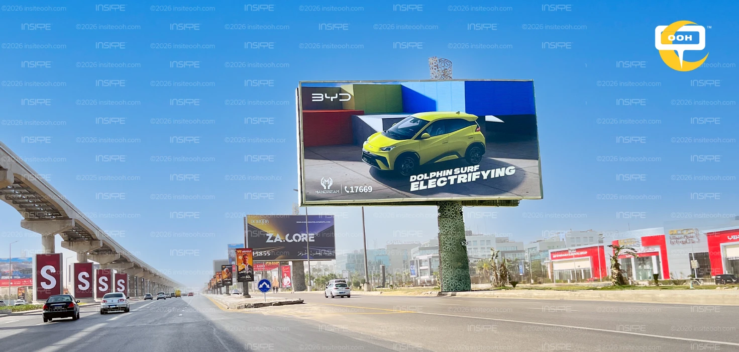 “Imagine Where You’ll Go!” BYD Reclaims the Streets of Cairo on OOH