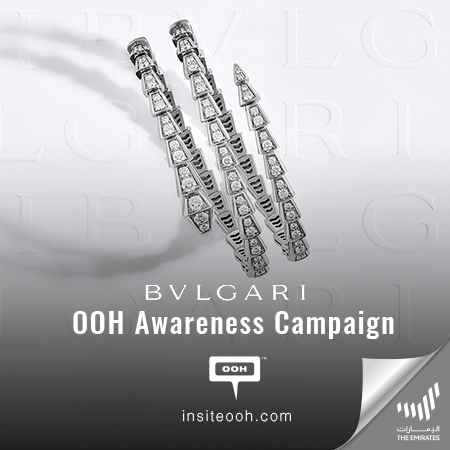 Bvlgari Roma back to pop up again via Dubai streets with showy scenes