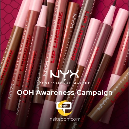 NYX Professional Makeup Lights Up Dubai with Influencer-Led DOOH Campaign