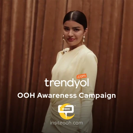 Mila Al Zahrani and Trendyol Showcase a Graceful Take on Trends Across DOOH