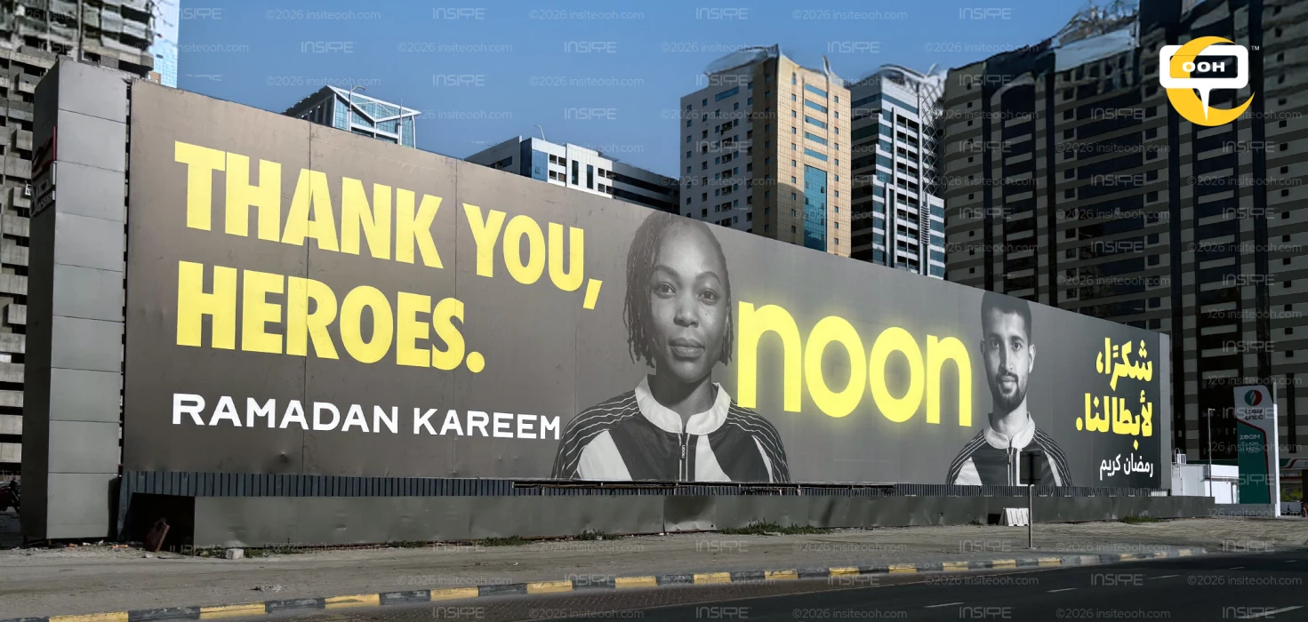 Noon Turns UAE Billboards into a Ramadan Tribute to Everyday Heroes