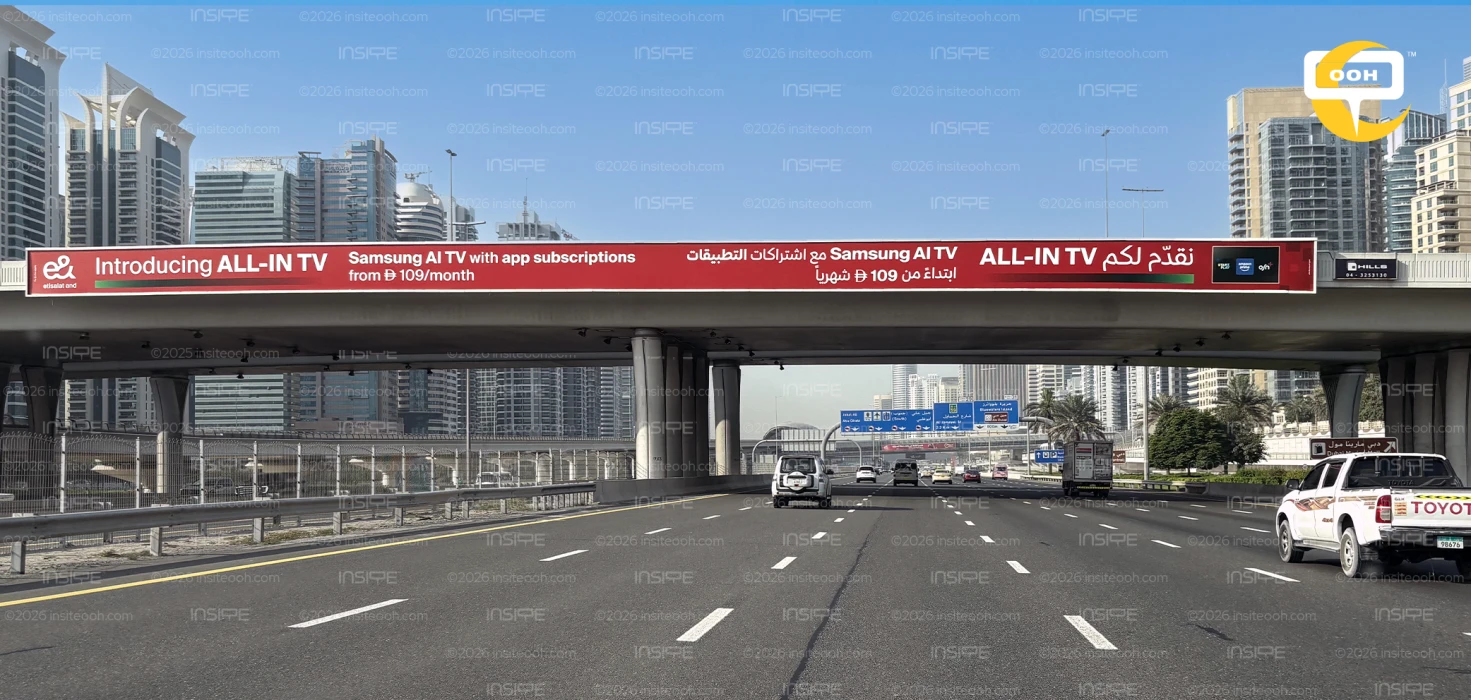 Etisalat by e& Dominates UAE Commuter Routes with Massive Samsung AI TV Campaign