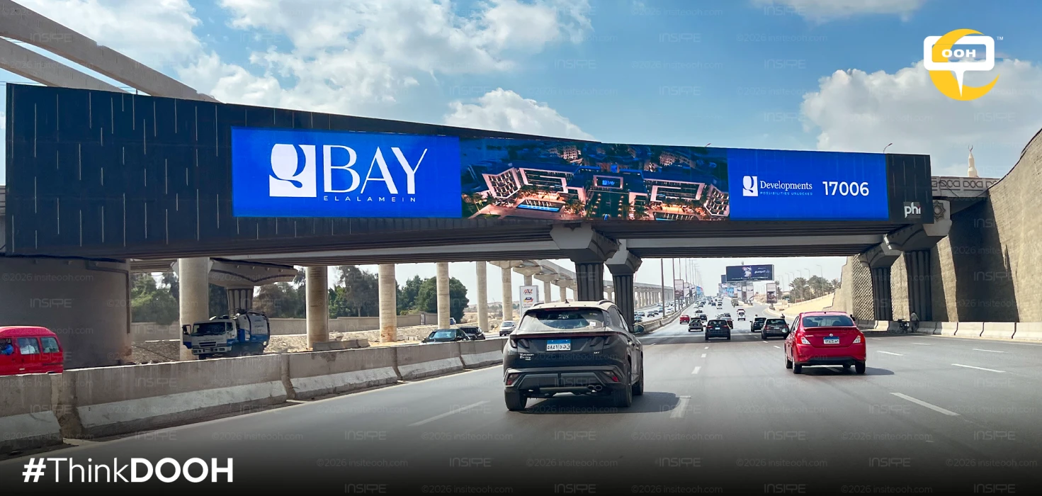 Q Bay by Q Developments Has a Different Story Everyday on Billboards