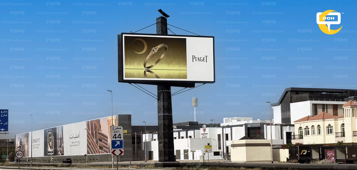 Dubai’s Roads Host Piaget’s Refined Jewelry in OOH Rollout