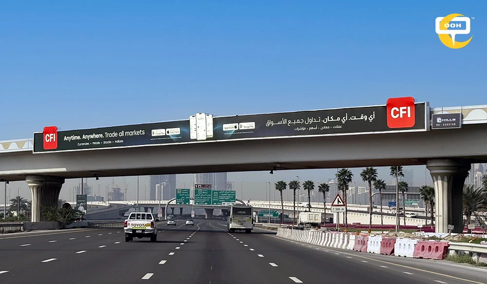 CFI Takes Over Dubai’s Bridges With a Message Constructed for Awareness