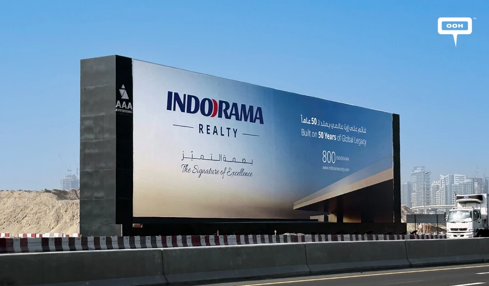 Indorama Realty Plants Its Flag in Dubai With a Billboard Built on Five Decades