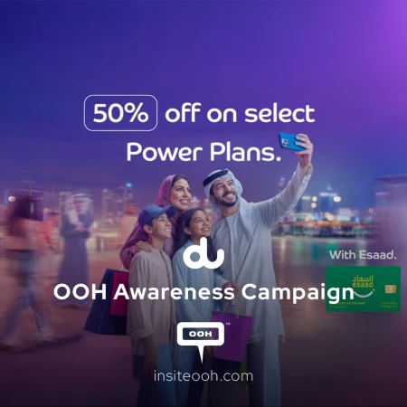 du Just Landed on the Outdoor Advertising Grid, Bringing Smiles to Every Family Member