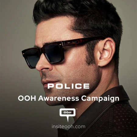 Zac Efron, One Phrase, One City: POLICE Owns the Skyline