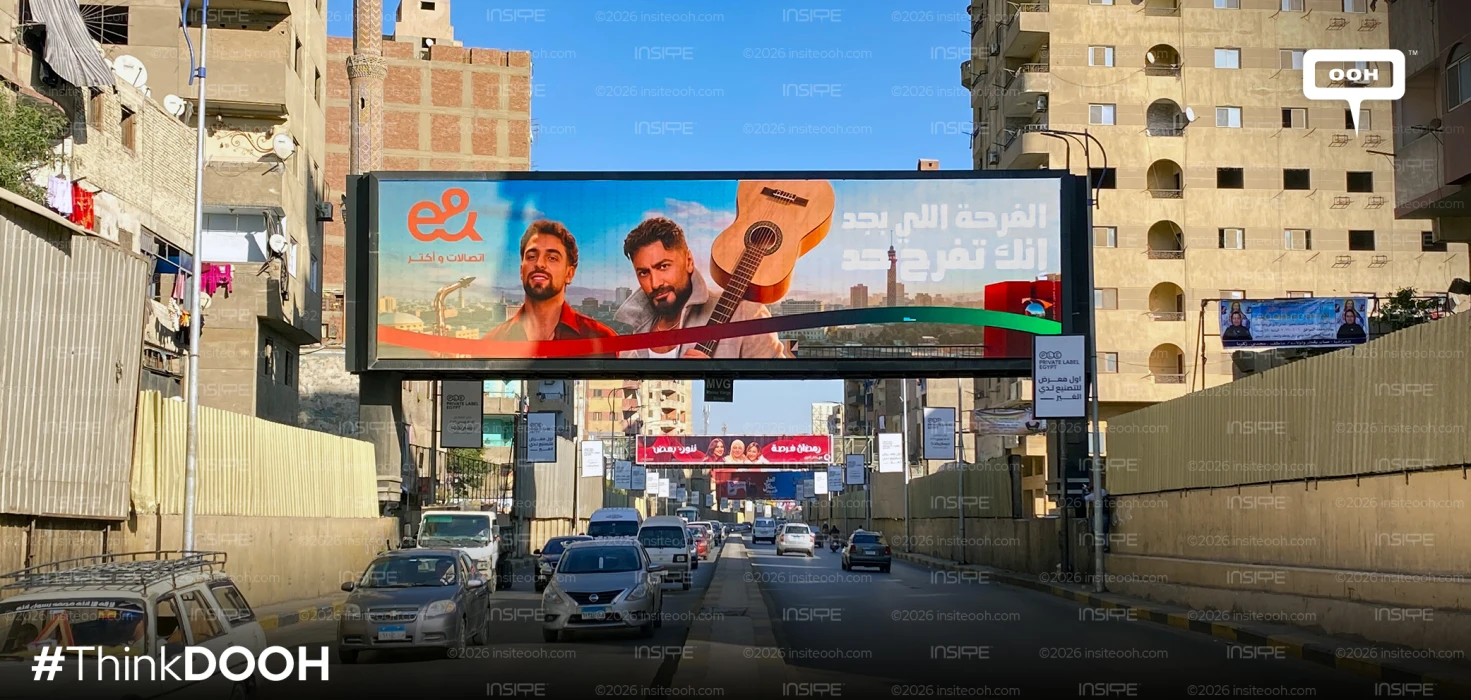 Tamer Hosny and Saint Levant Dial Up the Hype on Etisalat by e&’s OOH