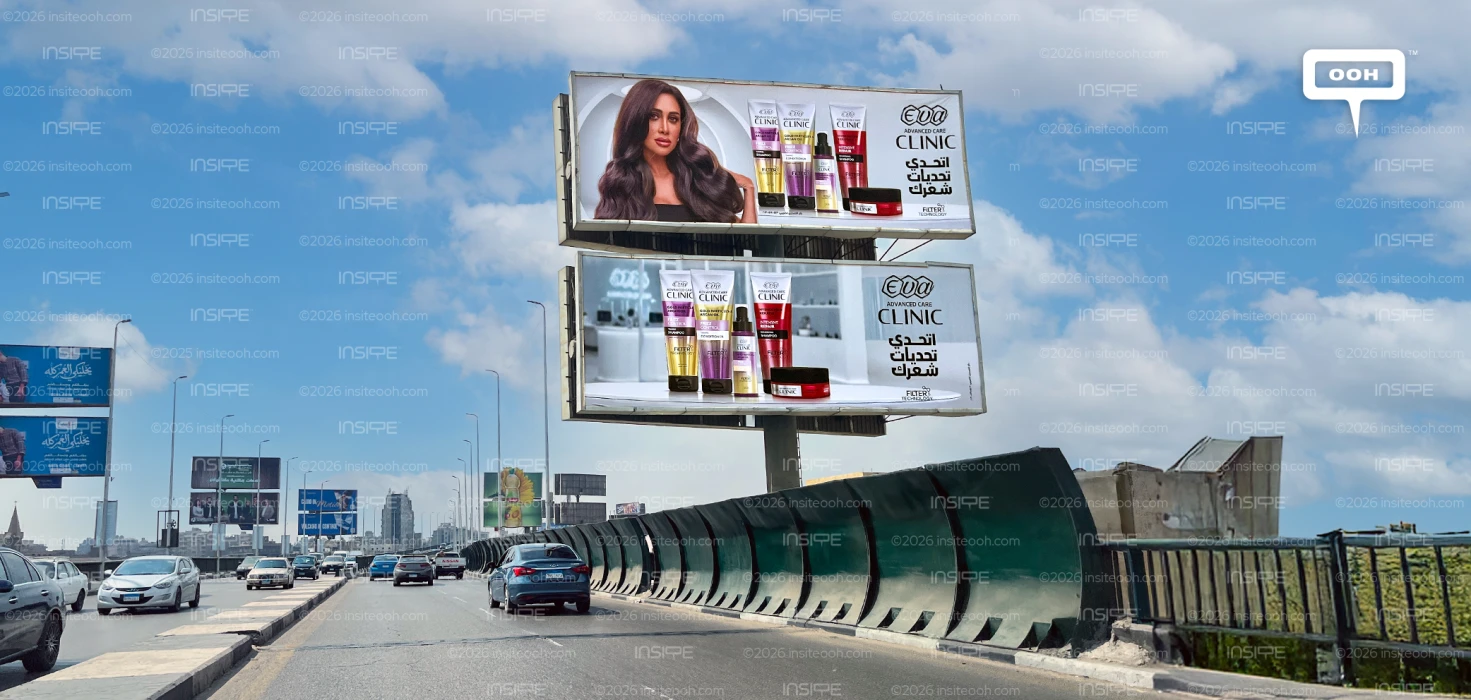 Eva Replays Its Clinic-Level Hair Care Campaign Across Cairo with Enjy Kiwan