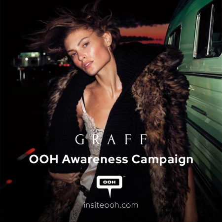 Bibi Breslin and Graff Add the Bling to Dubai's DOOH Screens