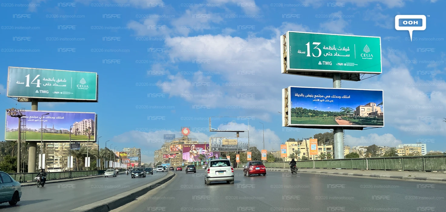 TMG's Celia Promotes the Serene Life on the Green River via OOH