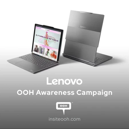 Lenovo Cuts Through the Noise in Dubai with New Die-Cut Execution