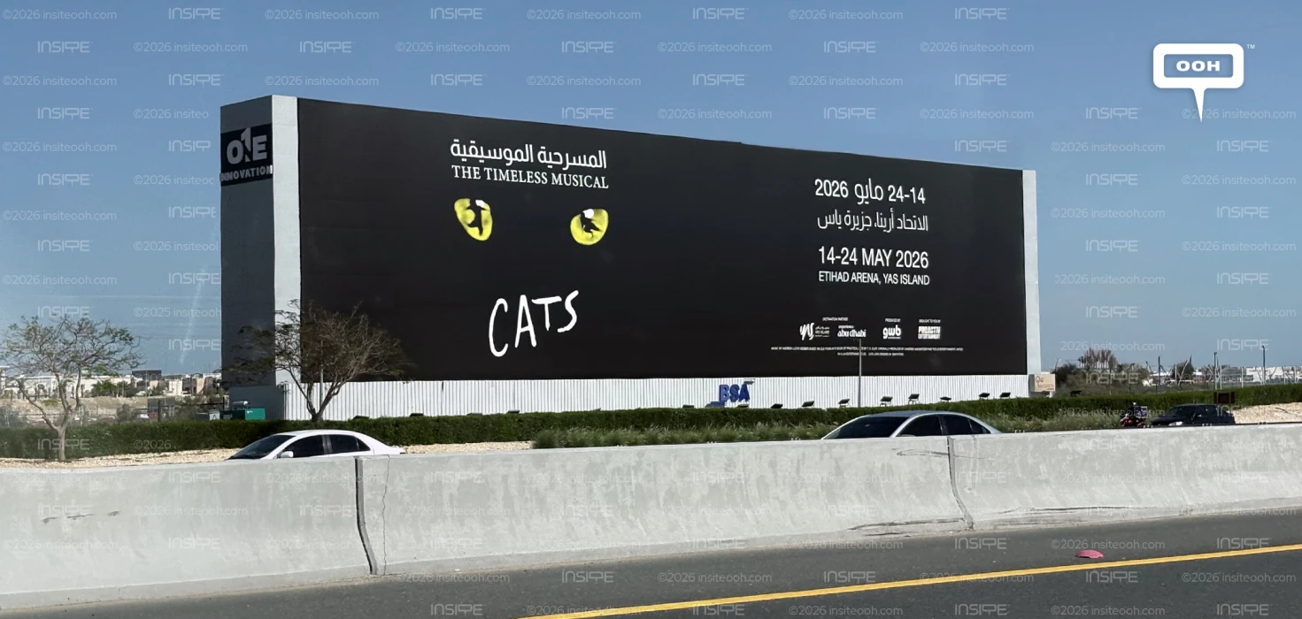 How Cats the Musical Used Iconic Branding in a Tactical UAE OOH Campaign