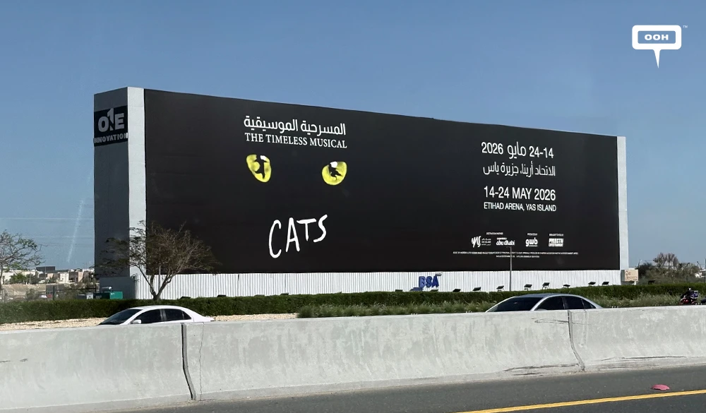 How Cats the Musical Used Iconic Branding in a Tactical UAE OOH Campaign