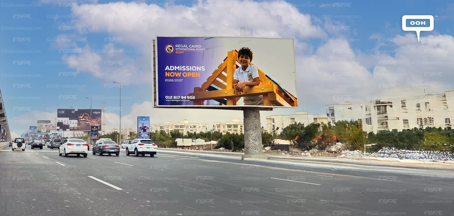 Regal Cairo Int'l School Frames Admissions Season Through OOH