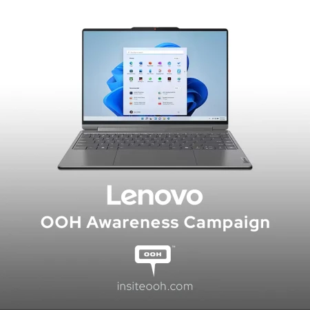 Lenovo Takes Creativity to New Heights with the Yoga 9i 2-in-1 Aura Edition on Dubai’s DOOH