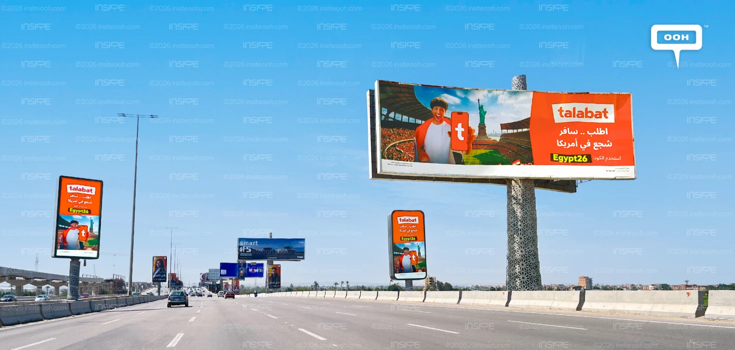 Talabat Turns Cairo’s Billboards Into a Passport for Cravings