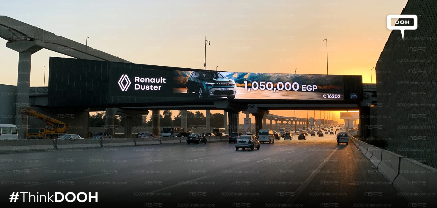 European Standards Meet Mass Visibility: Renault Duster Commands Cairo’s DOOH
