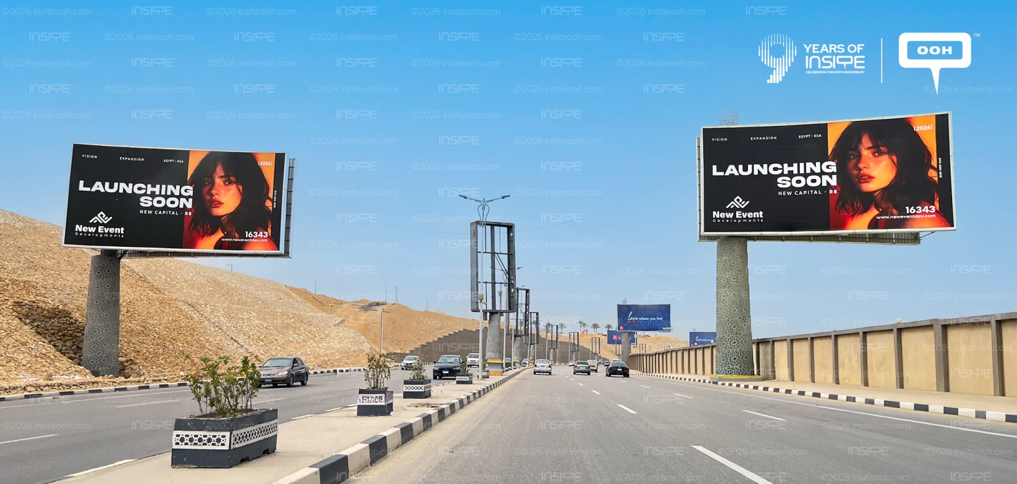 New Event Developments Teases Commuters with an OOH Campaign Announcing Its New Capital Project