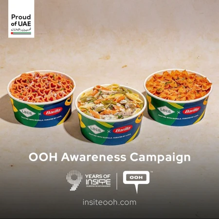 The Pair We Didn't Know We Needed! Luca x Barilla DOOH Campaign to Announce the Love Affair