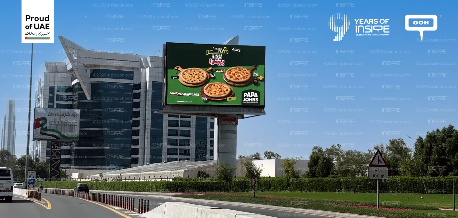 Cheddar Over Everything: Papa John’s Back on D/OOH