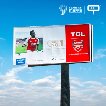 TCL Reposts a Previous Campaign to Reaffirm Its Arsenal Partnership