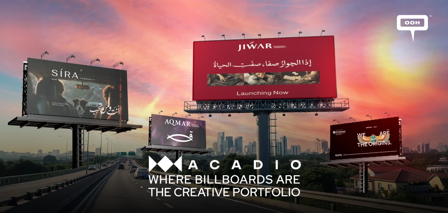 Built on Billboards: How ACADIO Turned Egypt's Streets Into a Creative Portfolio