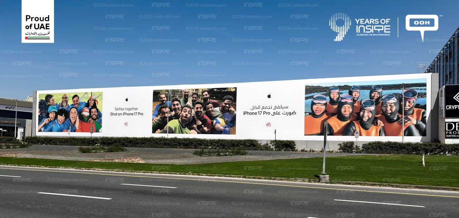 Apple’s iPhone 17 Pro Campaign Turns Dubai Hoardings Into Group Portraits