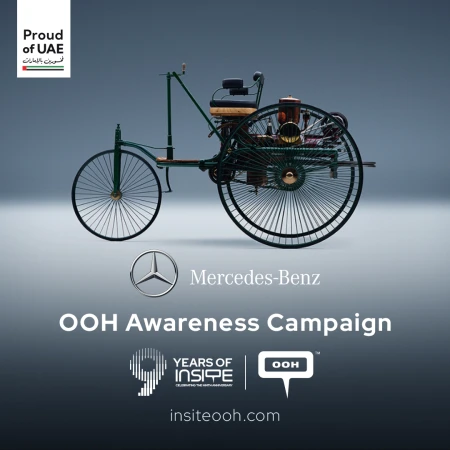 Mercedes-Benz Celebrates 140 Years of Automotive Innovation on Dubai’s OOH