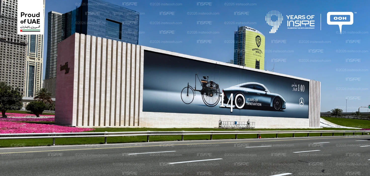 Mercedes-Benz Celebrates 140 Years of Automotive Innovation on Dubai’s OOH