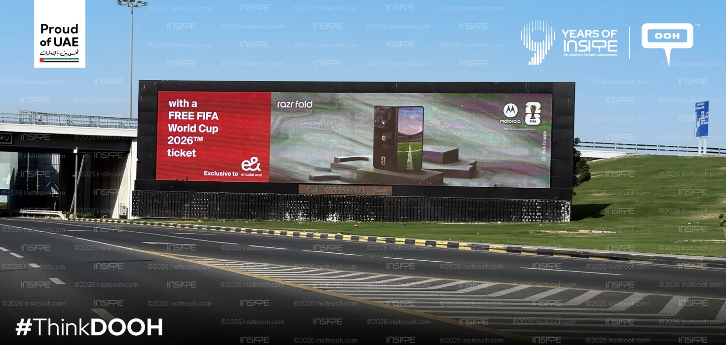 Etisalat by e& Spotlights the Motorola Razr Fold with FIFA 2026 Tie-In
