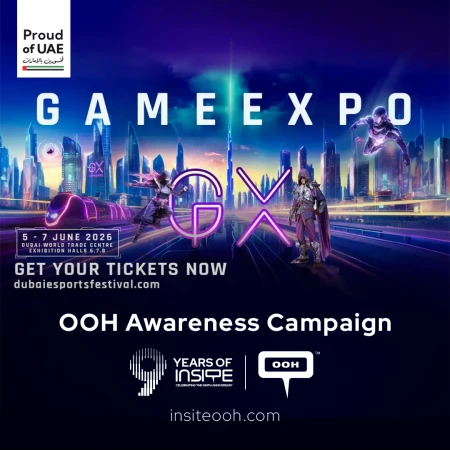 Dubai Esports and Games Festival Returns to DOOH with GameExpo Campaign