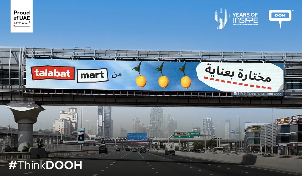 Talabat Turns the UAE Skyline into a Handpicked Grocery Haul