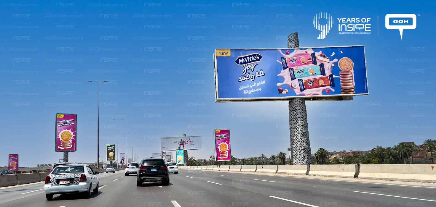 Delicious Things Take Time! McVitie's Joy Has a New Flavor on the OOH Grid