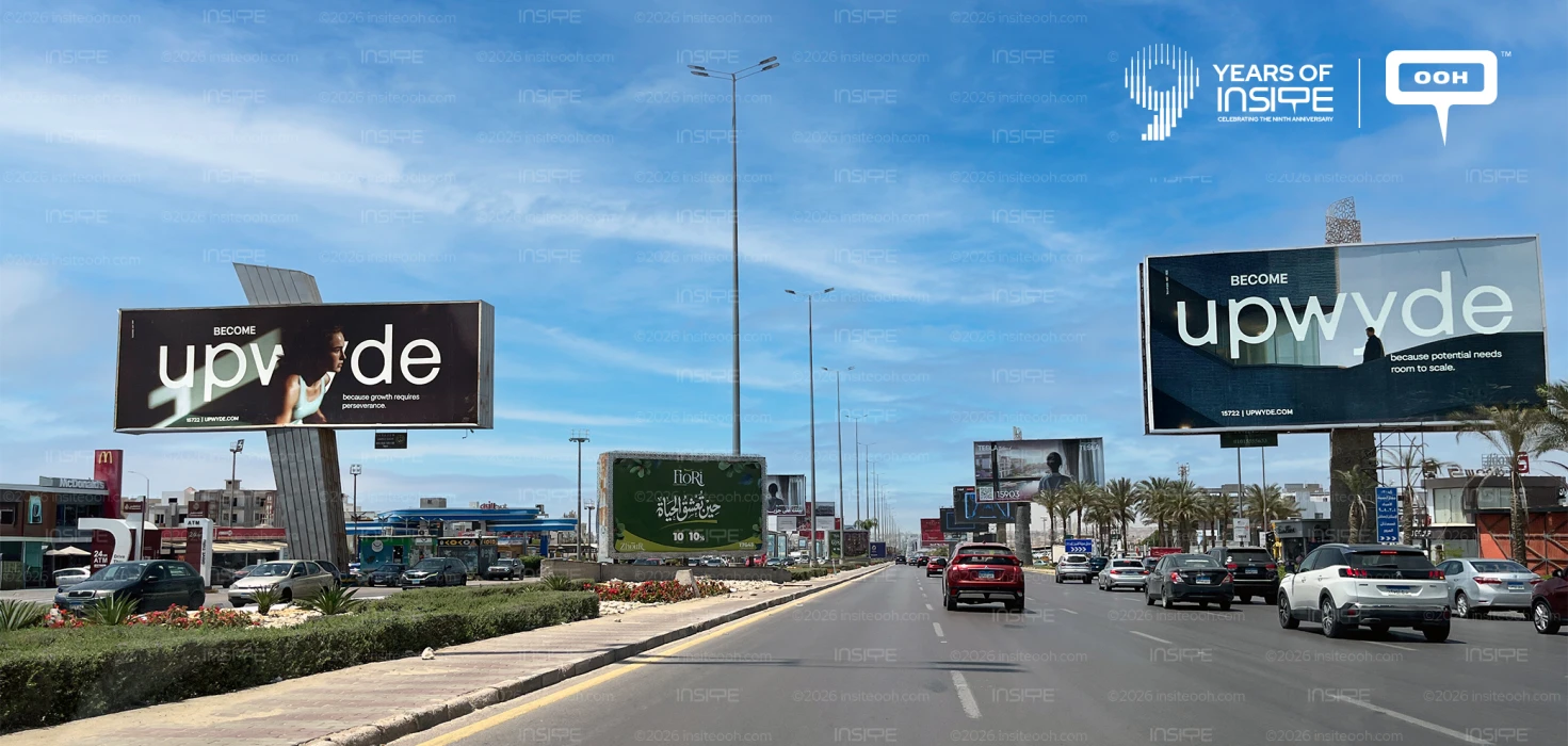 Upwyde Tells Cairo to Become, and the Billboard Says It All