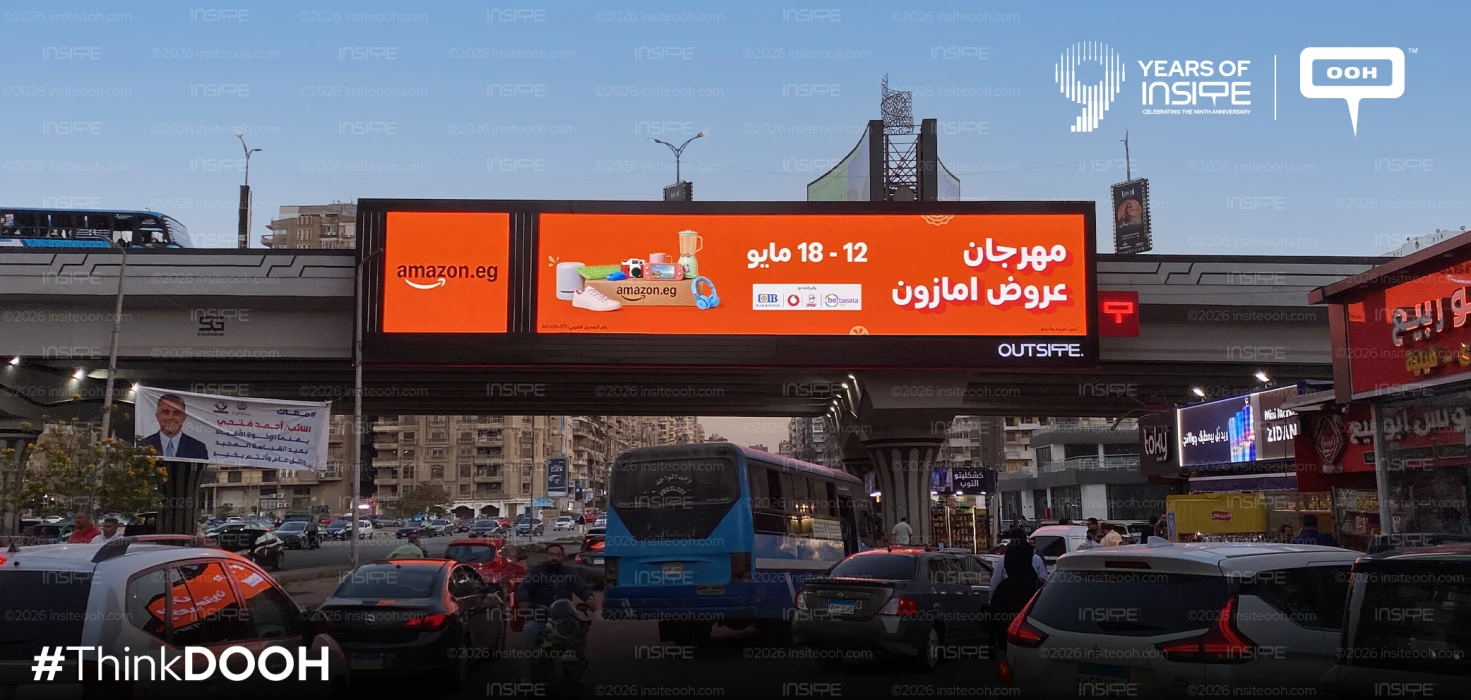 Amazon.eg Takes OOH Beyond the Occasion with Its May Deals Festival