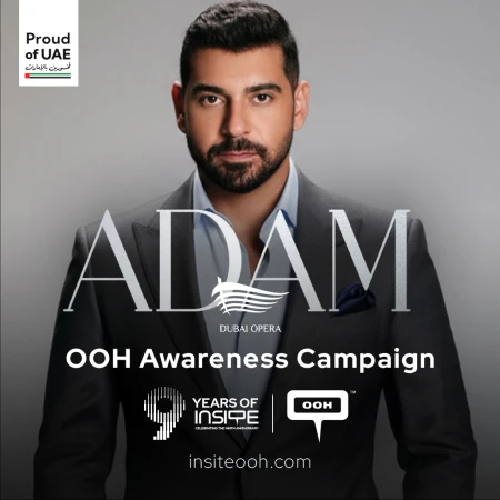 Dubai Opera Brings Adam to Dubai’s Skyline with a Bold New Billboard Campaign