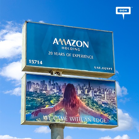 Amazon Holding Debuts on Cairo’s Billboards for the First Time with “20 Years of Experience We Came with an Edge” Campaign