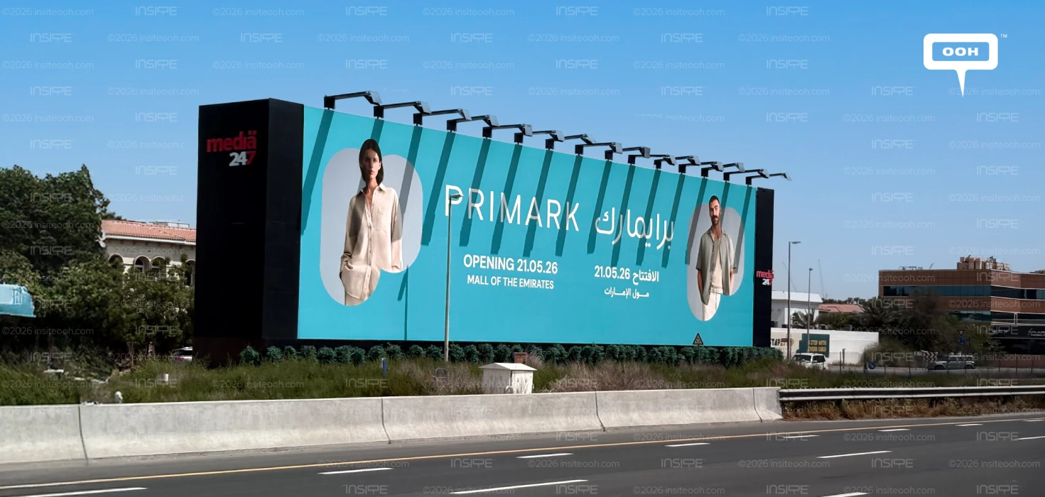 Primark Announces Mall of the Emirates Debut on OOH