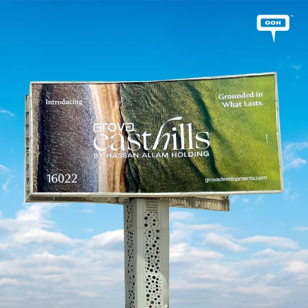 Grova Easthills Takes Over Cairo OOH With “Grounded In What Lasts” Campaign