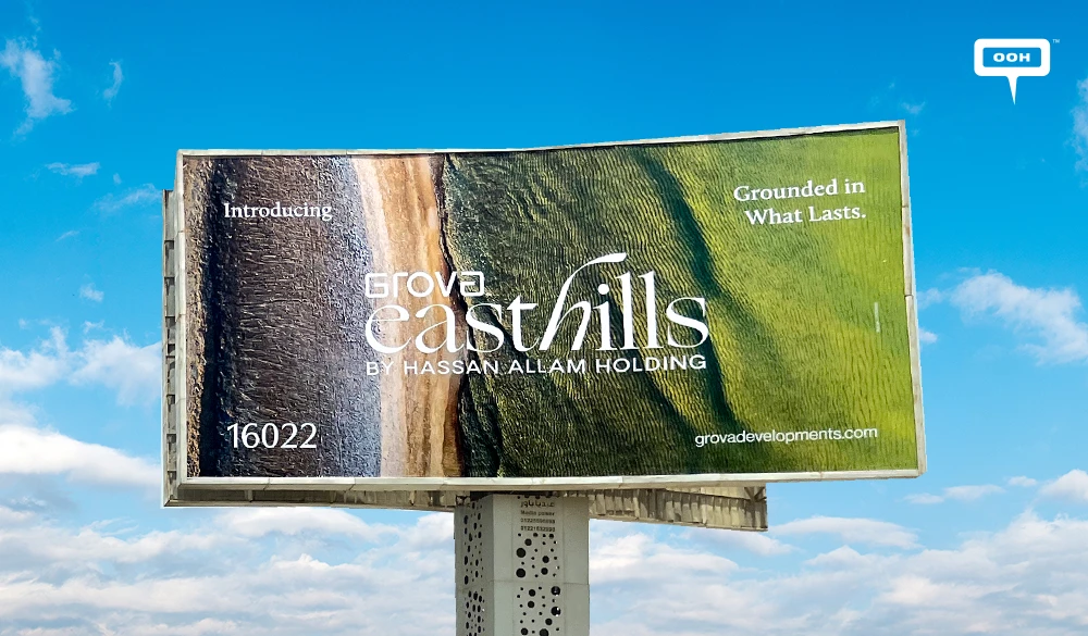 Grova Easthills Takes Over Cairo OOH With “Grounded In What Lasts” Campaign
