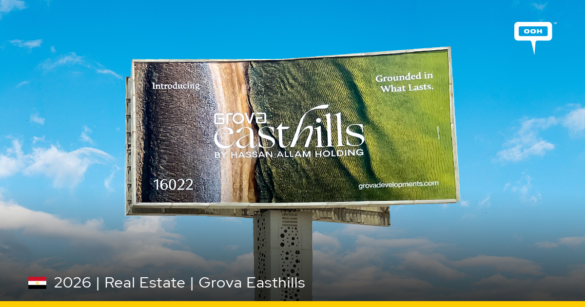 Grova Easthills Takes Over Cairo OOH With “Grounded In What Lasts ...