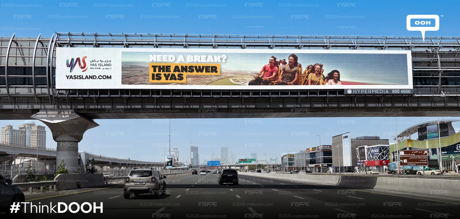 Yas Island Takes Over UAE DOOH With “Need A Break?” Summer Campaign