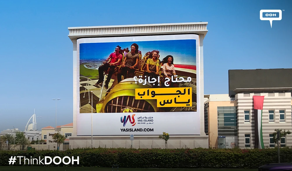Yas Island Takes Over UAE DOOH With “Need A Break?” Summer Campaign