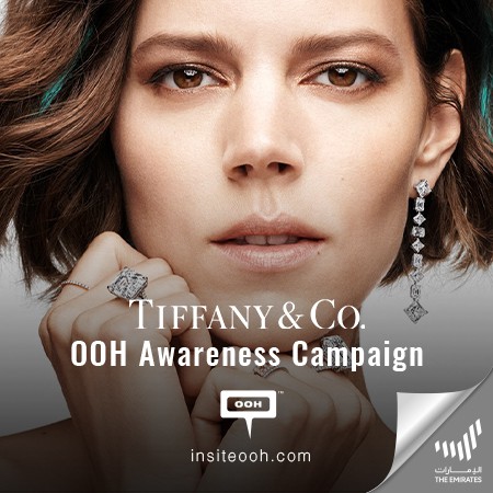 Tiffany & Co.'s T Collection Shimmers Dubai's Billboards