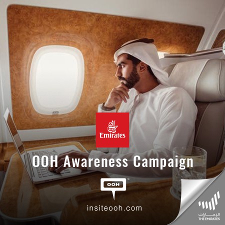 Emirates Airlines Hits Dubai’s Billboards, Promising to Fly Better with a World-Class Flight Experience
