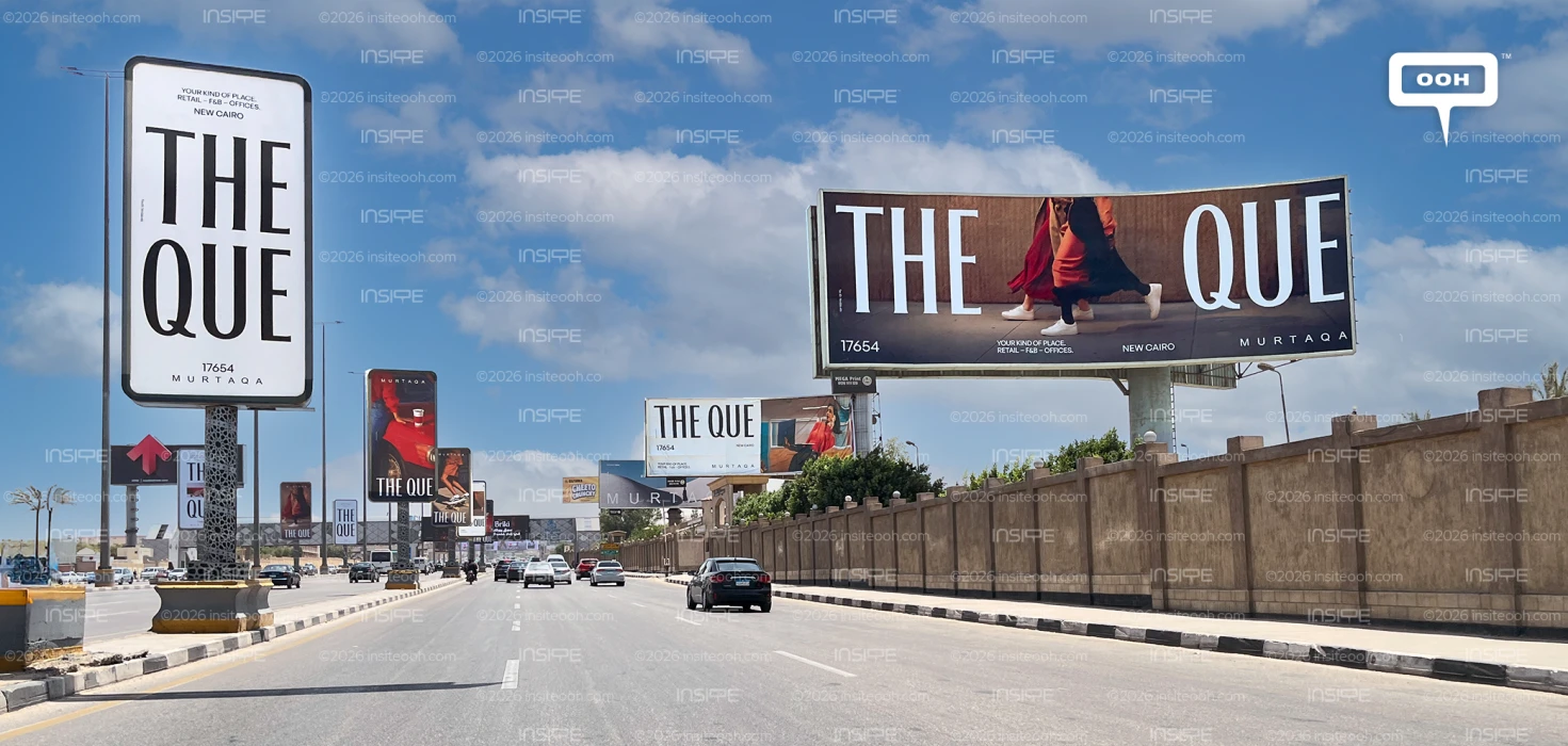 The Que by Murtaqa Visits Cairo's Outdoor Billboards