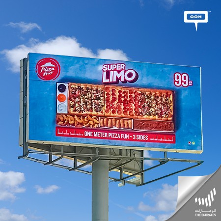 Pizza Hut Launches a Mouth-Watering Campaign for its Fresh Super Limo, One-Meter Pizza!